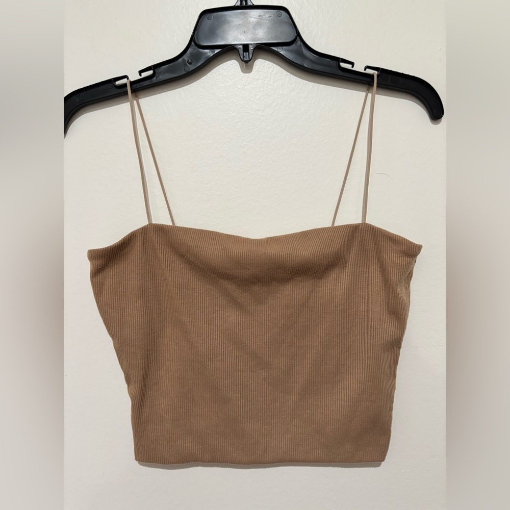 Beige Love Tree tank size medium